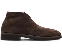 Stiefel mit Schnürung - Braun