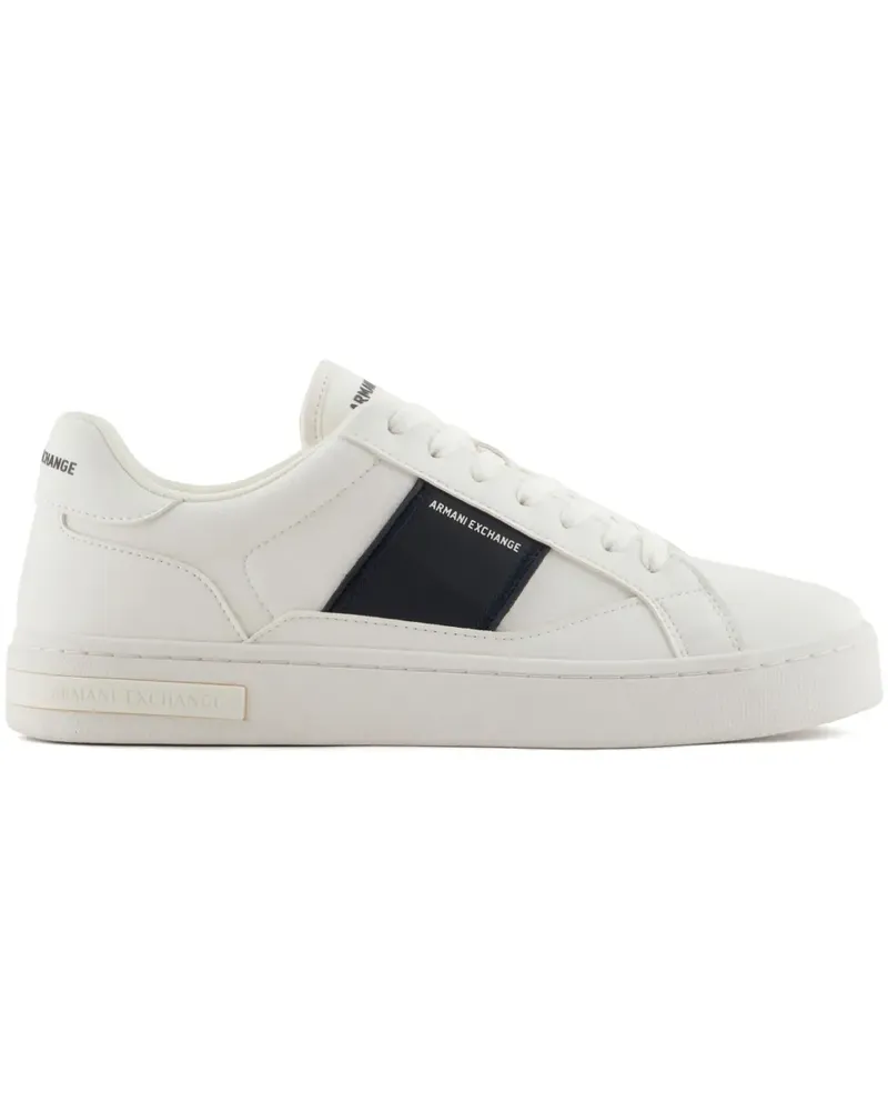 Armani Exchange Sneakers mit Logo - Weiß Weiß