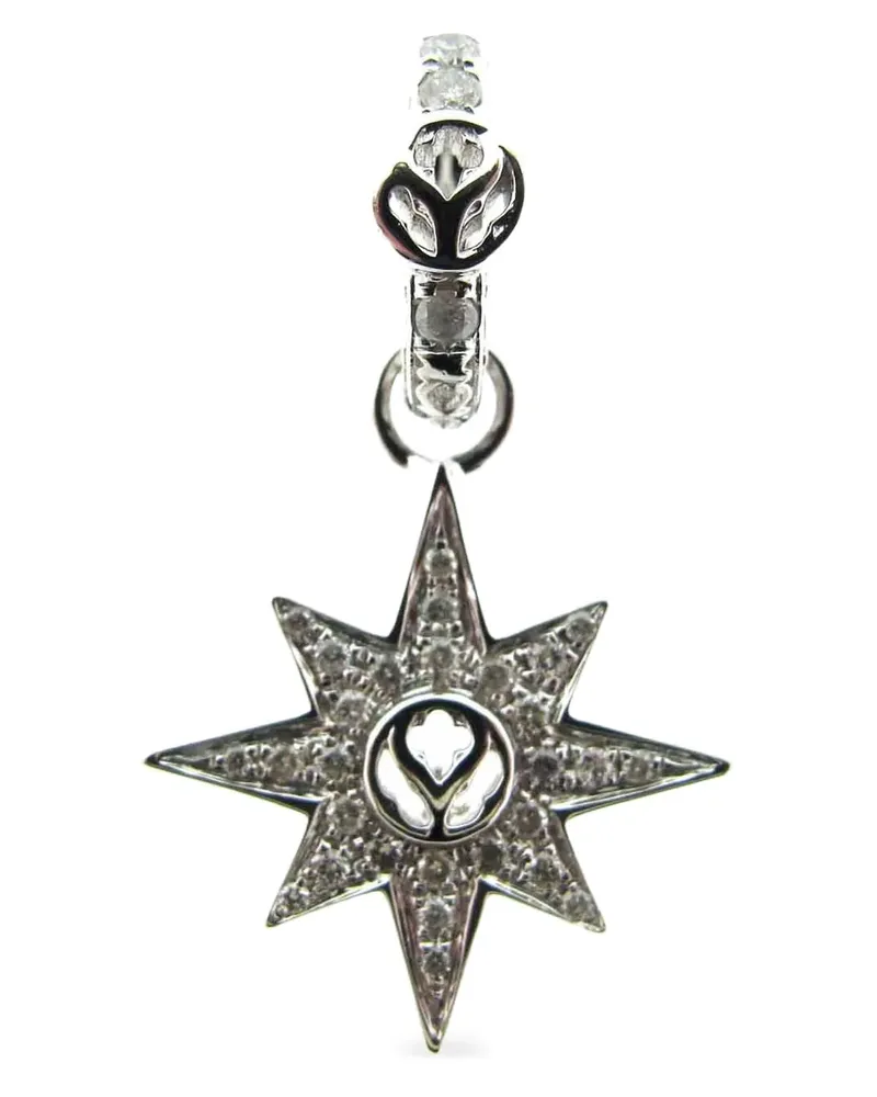 Loree Rodkin 14kt Weißgoldanhänger mit Diamanten - Silber Silber