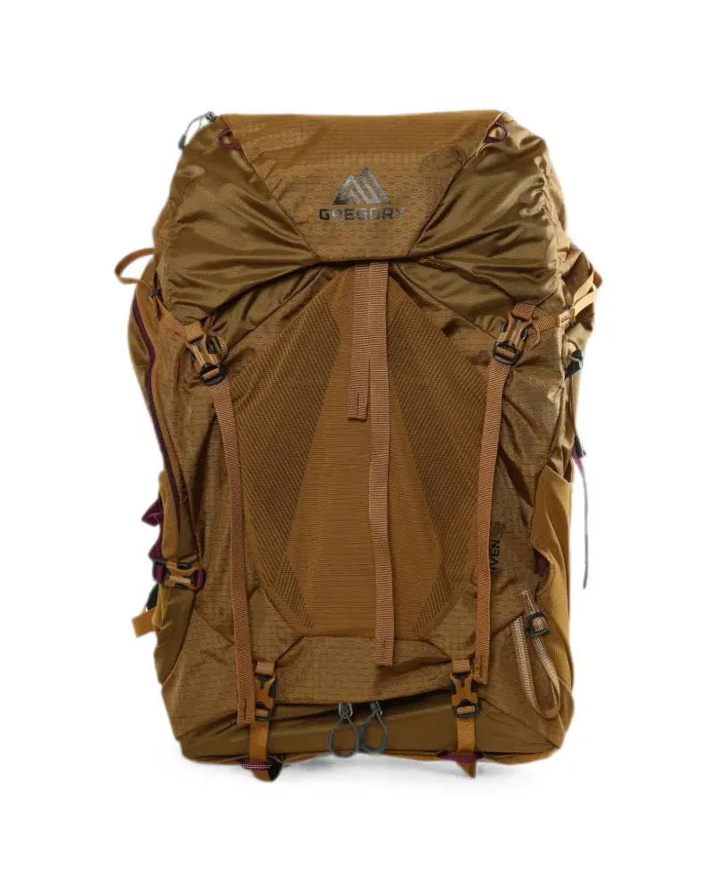 Gregory Maven 48 buckle-fastening mesh-panelled backpack - Braun Braun