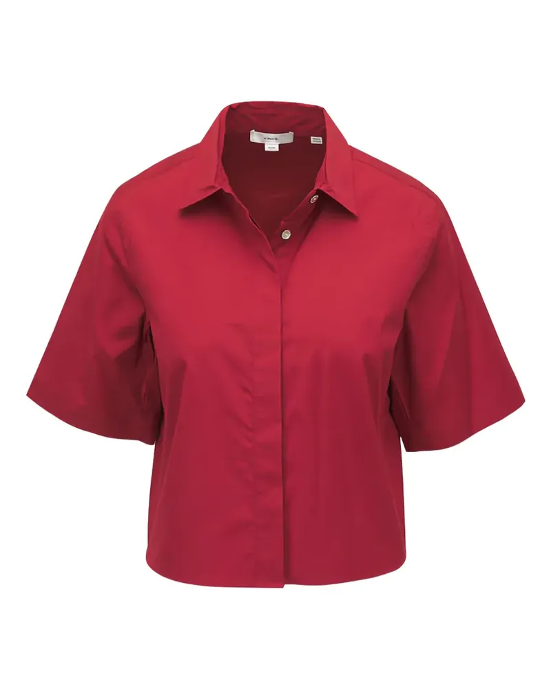 Vince Cropped-Top - Rot Rot