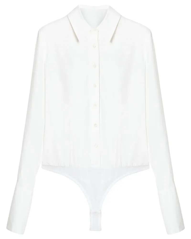 Carolina Herrera New York Body mit Knöpfen - Weiß Weiß