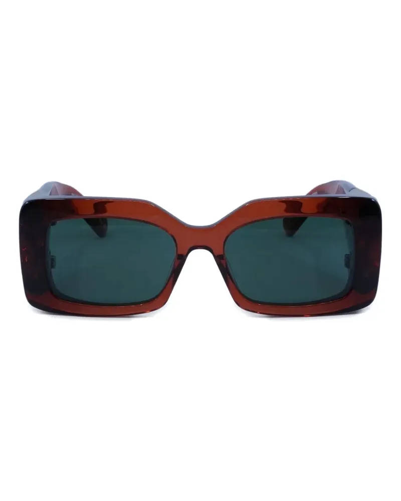 Stella McCartney Sonnenbrille mit eckigem Gestell - Rot Rot