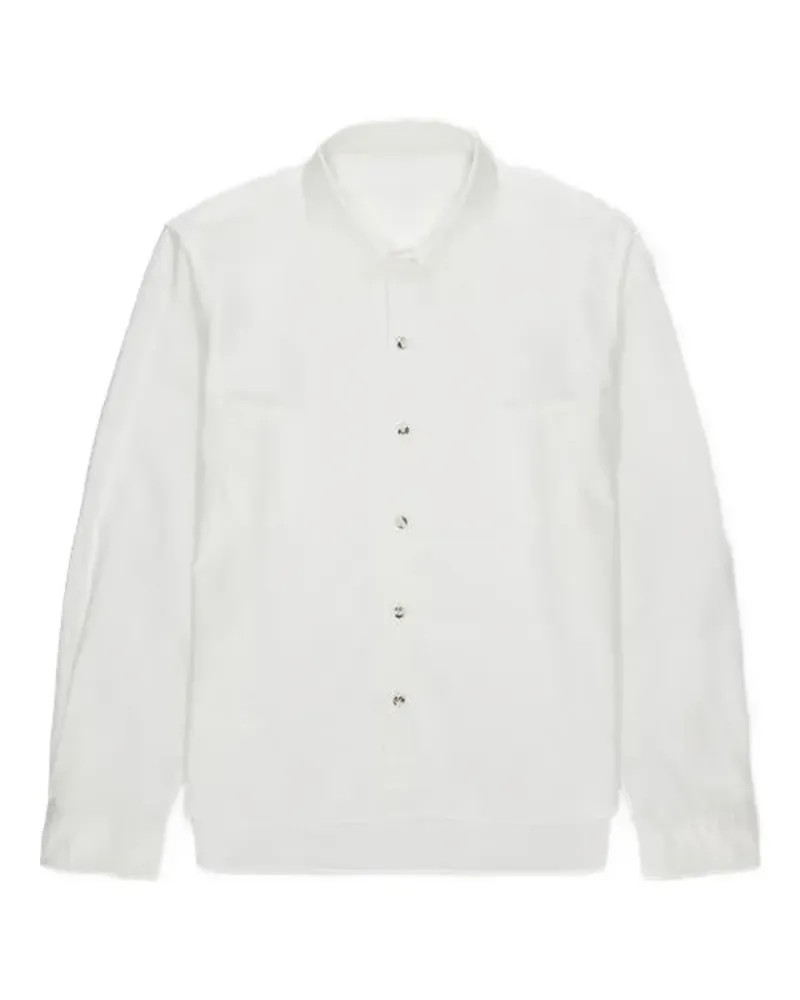Fortela Liam chest-pocket shirt - Weiß Weiß