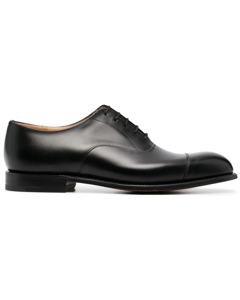 Church's Derby-Schuhe mit Glanzoptik - Schwarz Schwarz