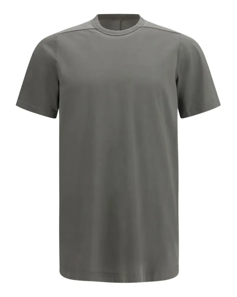 Rick Owens seam-detail cotton T-shirt - Grau Grau