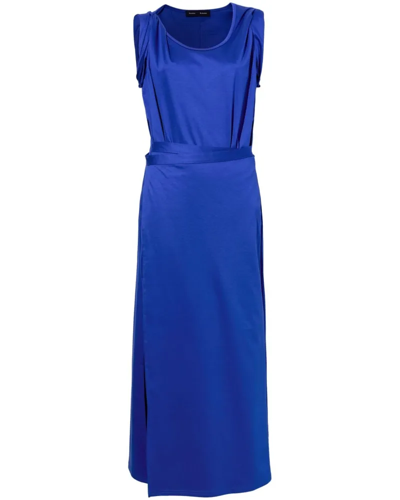 Proenza Schouler Kleid aus Bio-Baumwolle - Blau Blau