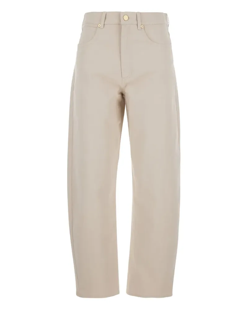 Max Mara Max Mara beige button trousers - Nude Nude