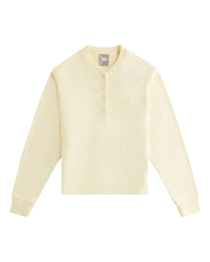 KITH Asher Henley Sweatshirt - Nude Nude