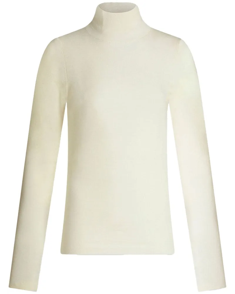Etro Pullover mit Stehkragen - Nude Nude
