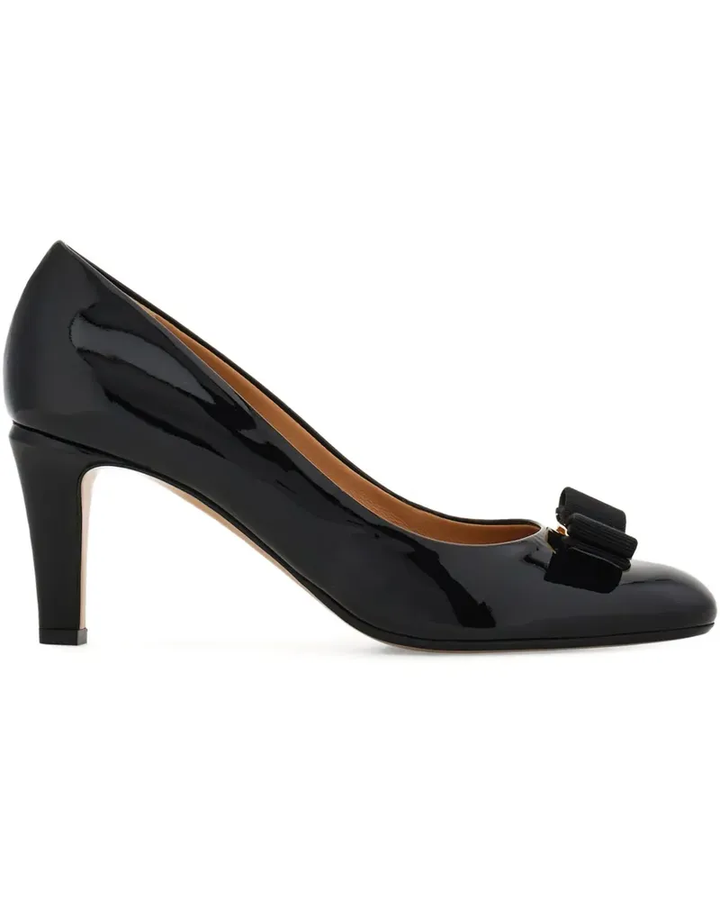 Ferragamo Vara Pumps 70mm - Schwarz Schwarz