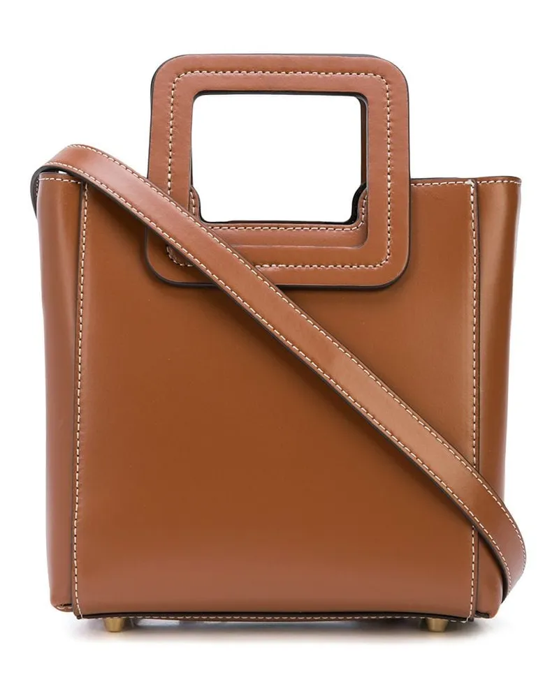 STAUD Mini 'Shirley' Handtasche Braun