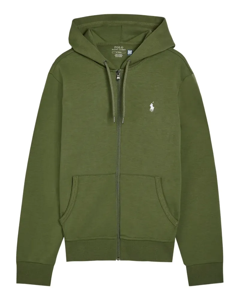 Ralph Lauren logo-embroidered hoodie - Grün Grün