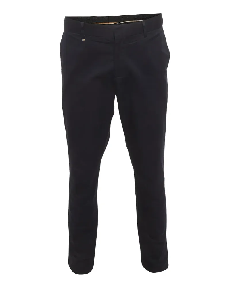 HUGO BOSS concealed-closure trousers - Blau Blau