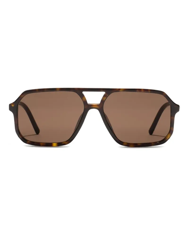 Dolce & Gabbana square-frame sunglasses - Braun Braun