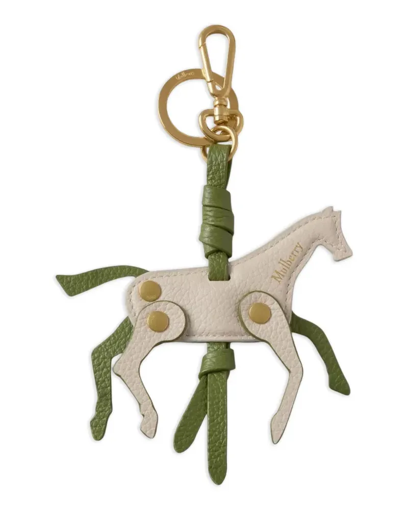 Mulberry Schlüsselanhänger mit Pferdeform - Nude Nude