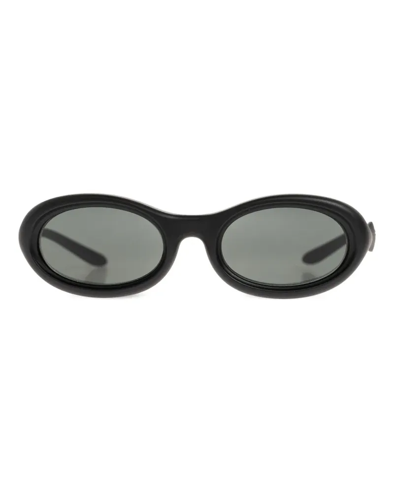 Diesel oval-frame sunglasses - Schwarz Schwarz