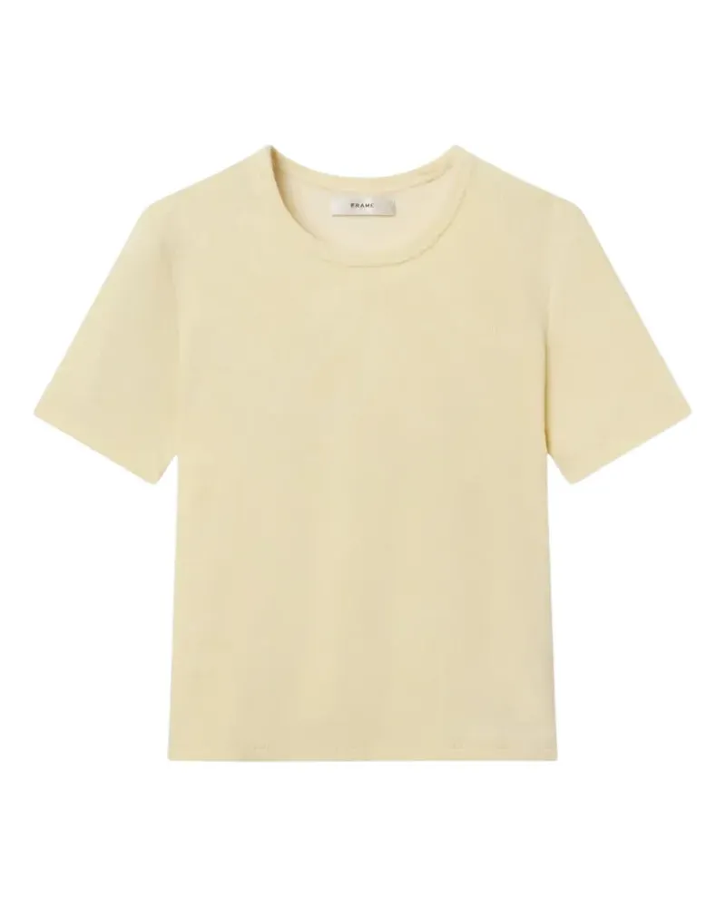Frame Denim short-sleeve T-shirt - Gelb Gelb