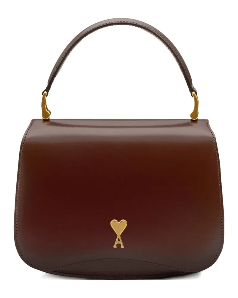 AMI Paris Paris Paris Schultertasche - Braun Braun