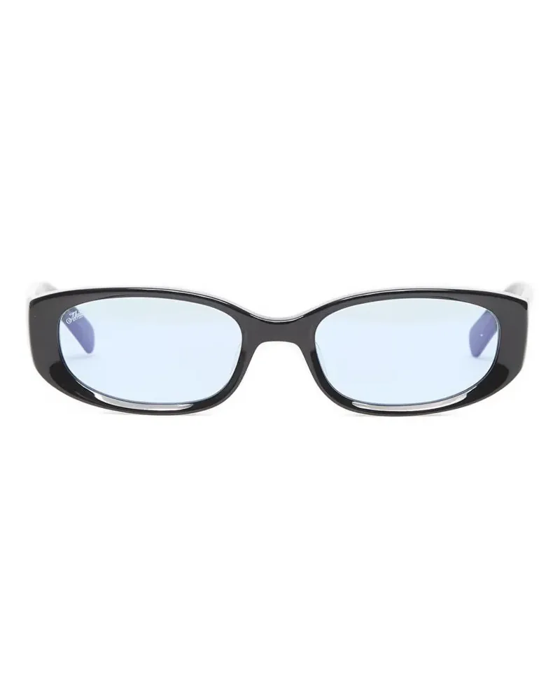 AKILA Mira oval-frame sunglasses - Schwarz Schwarz