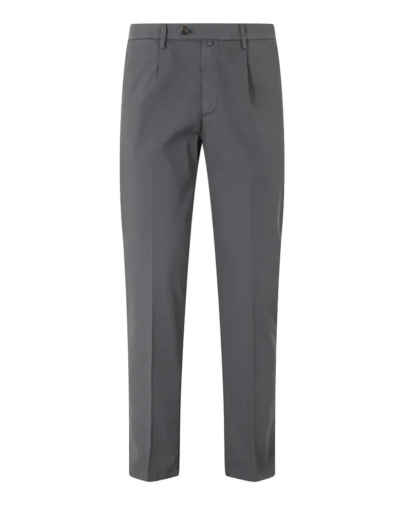 Briglia 1949 pleated pressed-crease trousers - Grau Grau