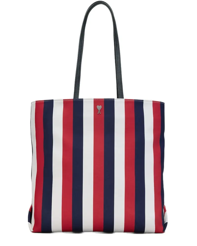 AMI Paris La Plage North South Ami Tote Bag - Rot Rot