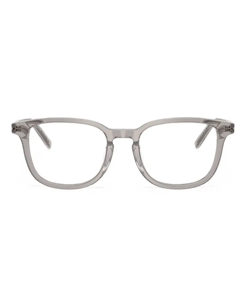 Prada Brille mit eckigem Gestell - Grau Grau