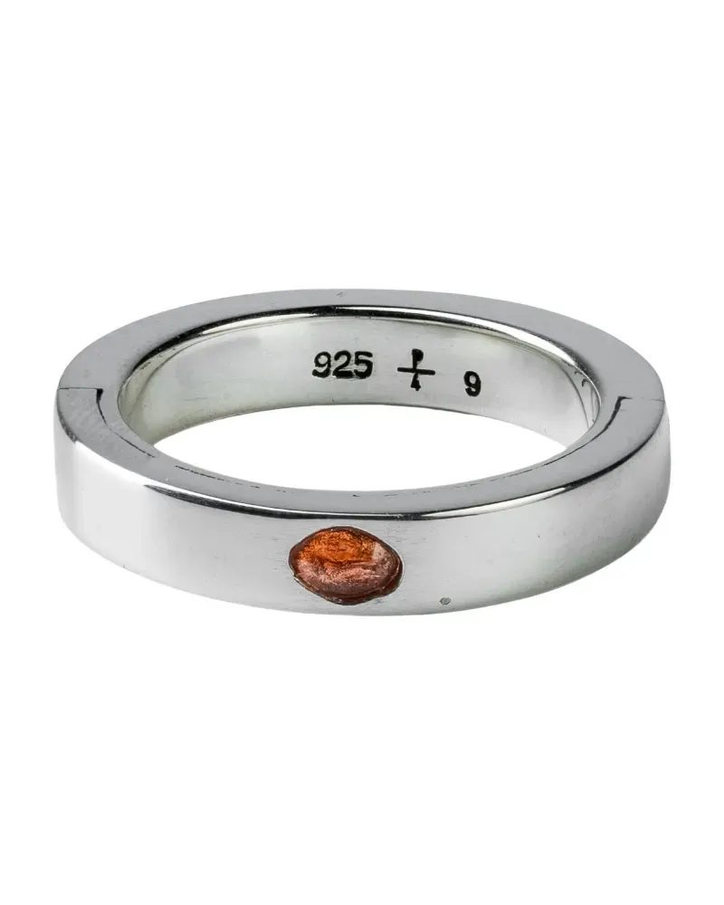 Parts Of Four Sistema Sterlingsilberring mit Saphir Silber