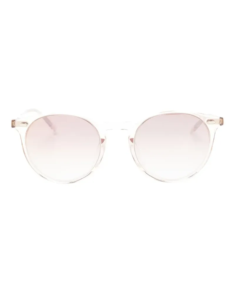 Oliver Peoples N.02 SUN Sonnenbrille mit ovalem Gestell - Rosa Rosa