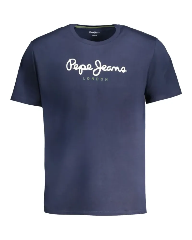 Pepe Jeans short-sleeve round-neck T-Shirt - Blau Blau