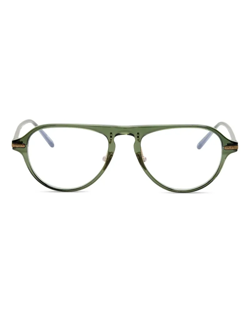 Linda Farrow Klassische Pilotenbrille - Grün Grün