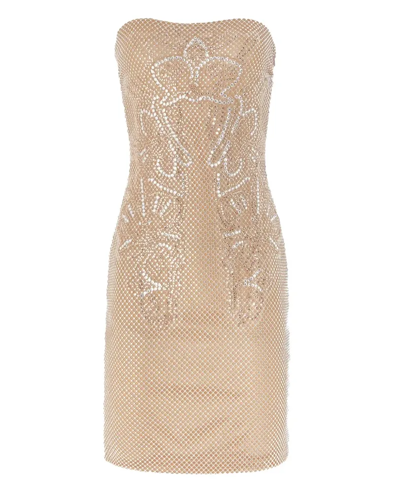 Genny Minikleid mit Kristallen - Nude Nude