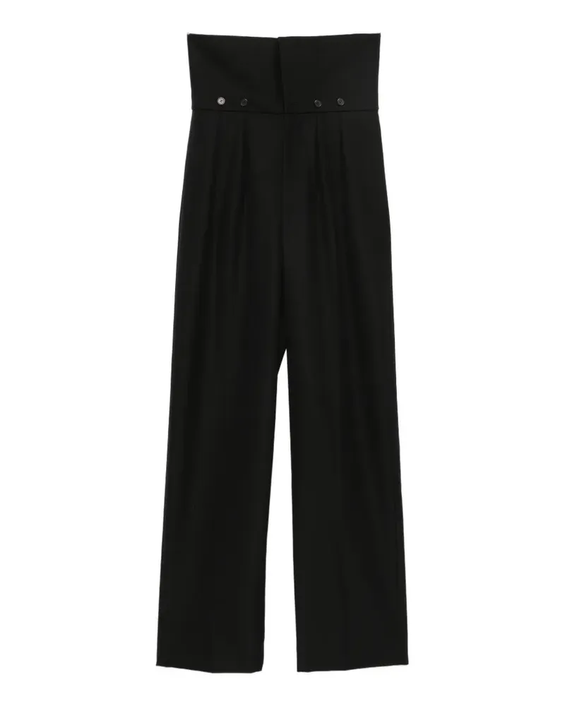 Carven side-pockets trousers - Schwarz Schwarz
