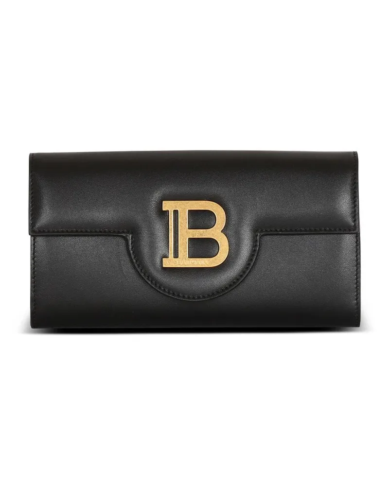 Balmain Portemonnaie mit Kettenriemen - Schwarz Schwarz