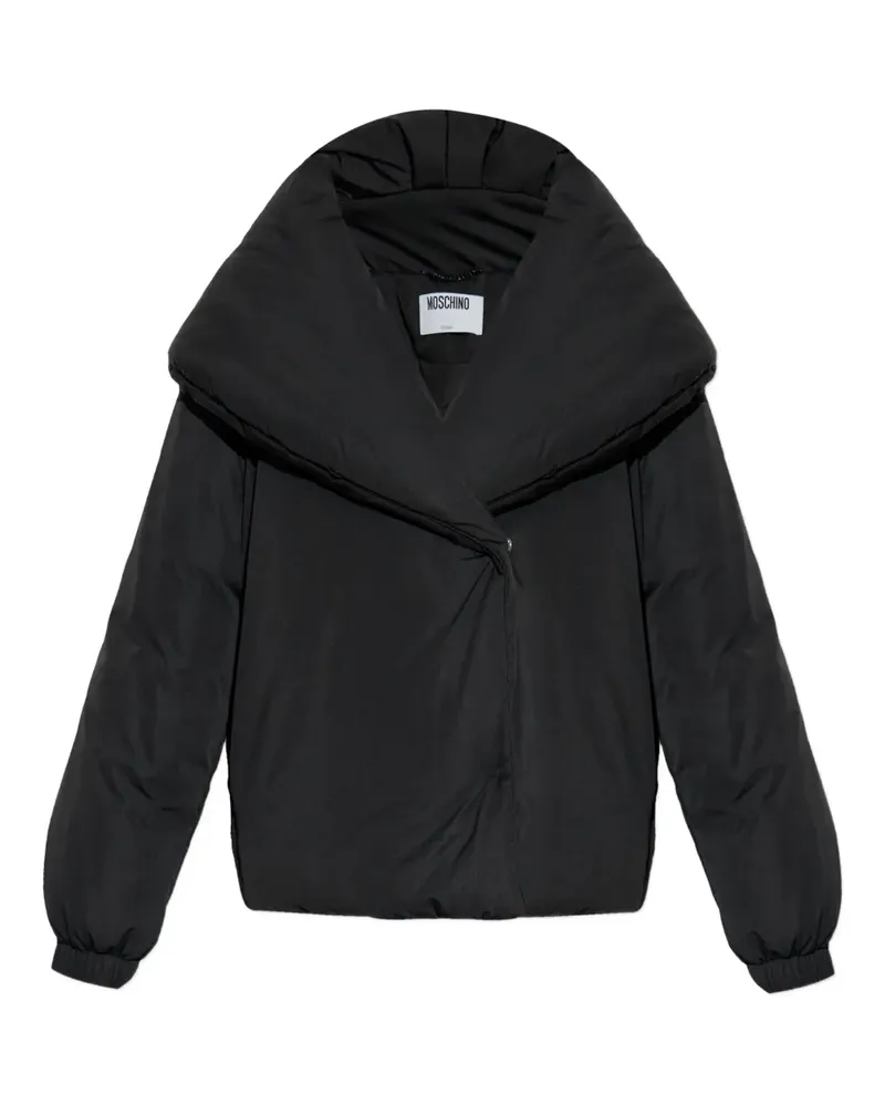 Moschino Isolierte Steppjacke - Schwarz Schwarz