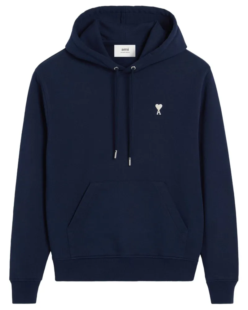 AMI Paris Ami de Coeur Hoodie - Blau Blau