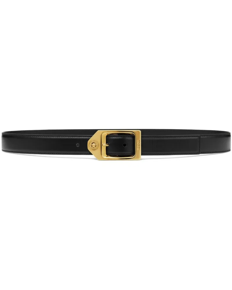 Versace Medusa Biggie Gürtel - Schwarz Schwarz