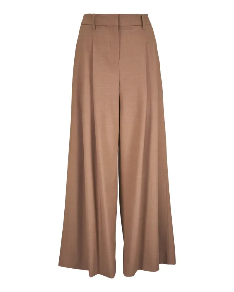 TWP New Didi pleated trousers - Braun Braun
