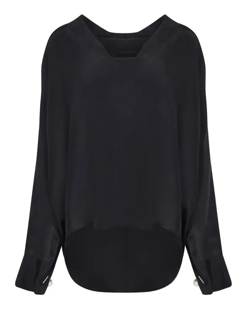 Ermanno Scervino Klassische Bluse - Schwarz Schwarz