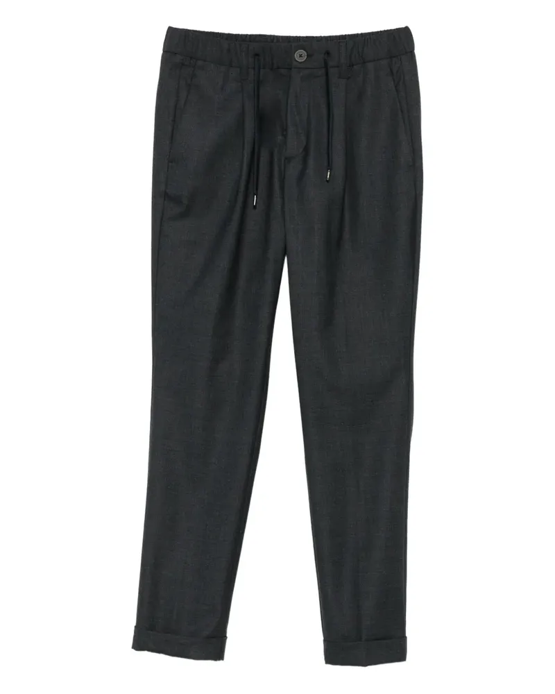Herno Hose mit Kordelzug - Grau Grau