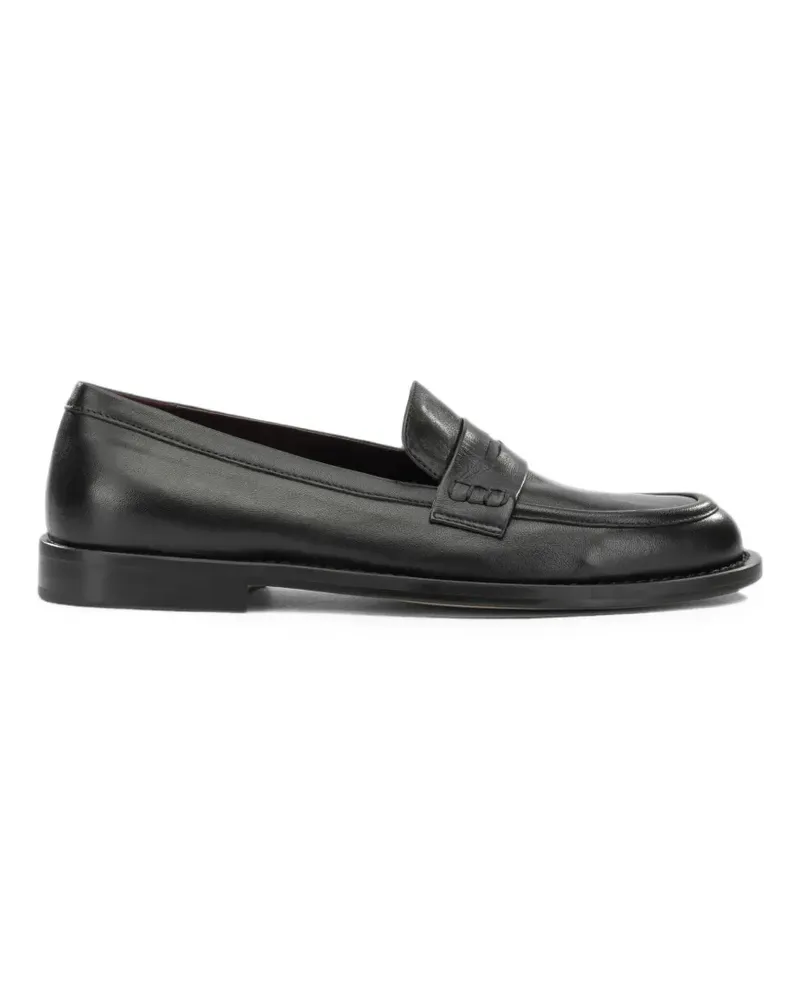 POMME D'OR Klassische Penny-Loafer - Schwarz Schwarz