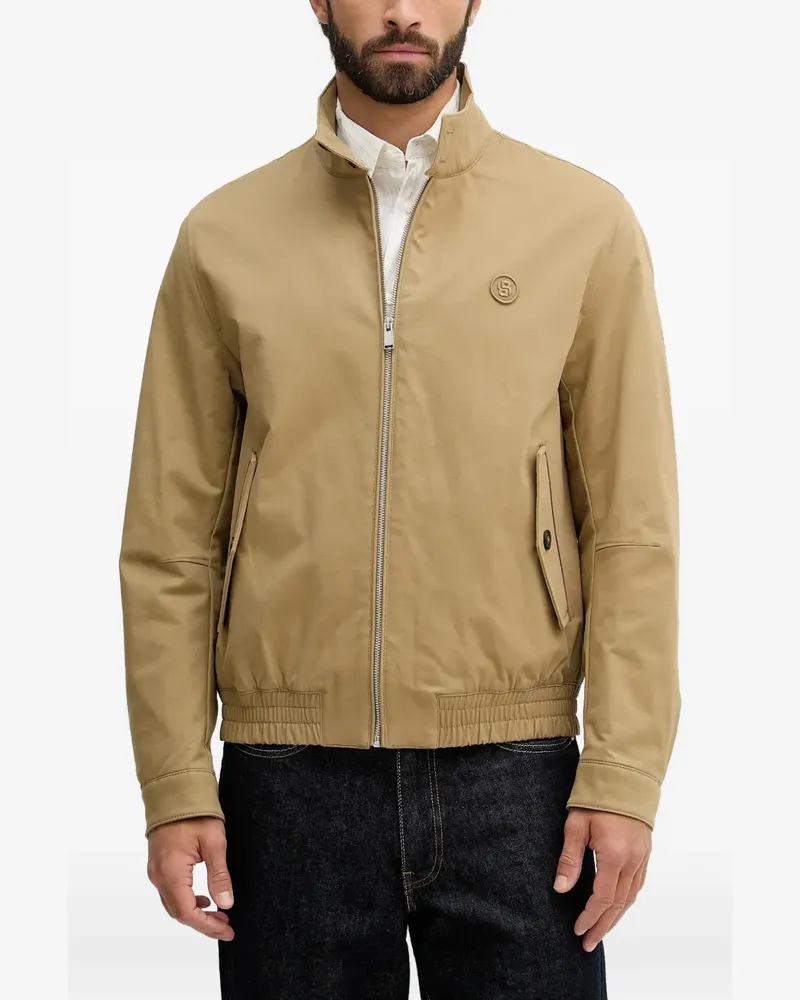 HUGO BOSS H-Coiner Jacke mit Reißverschluss - Nude Nude