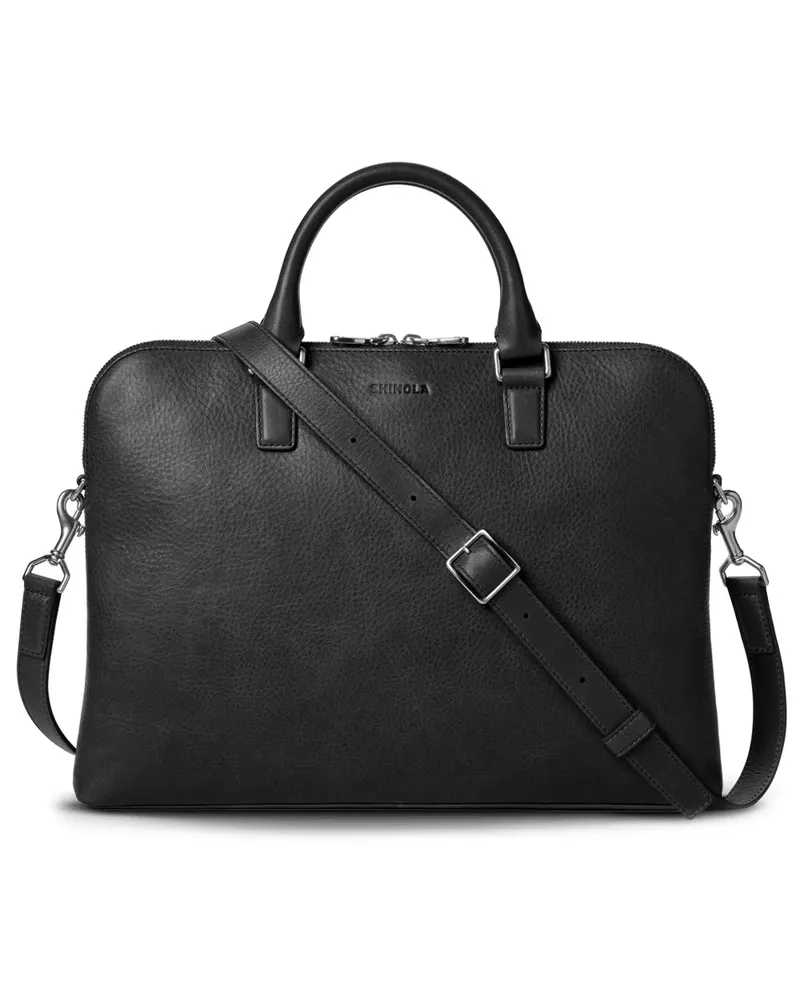 SHINOLA Aktentasche aus Leder - Schwarz Schwarz