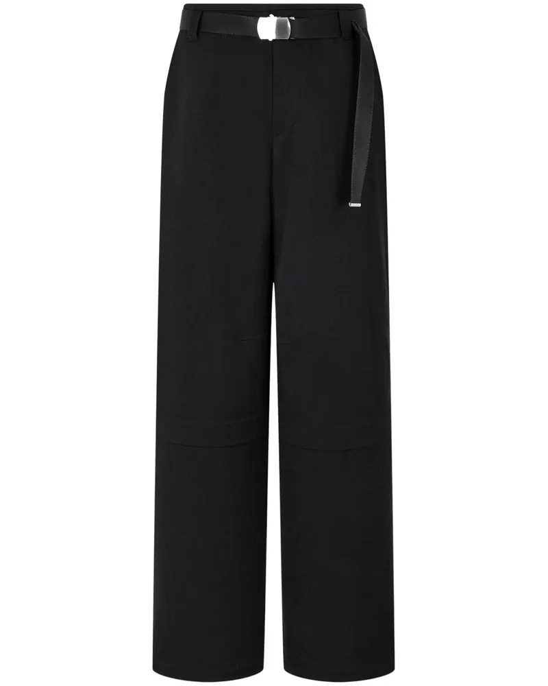 STUDIO TOMBOY Hose mit Gürtel - Schwarz Schwarz