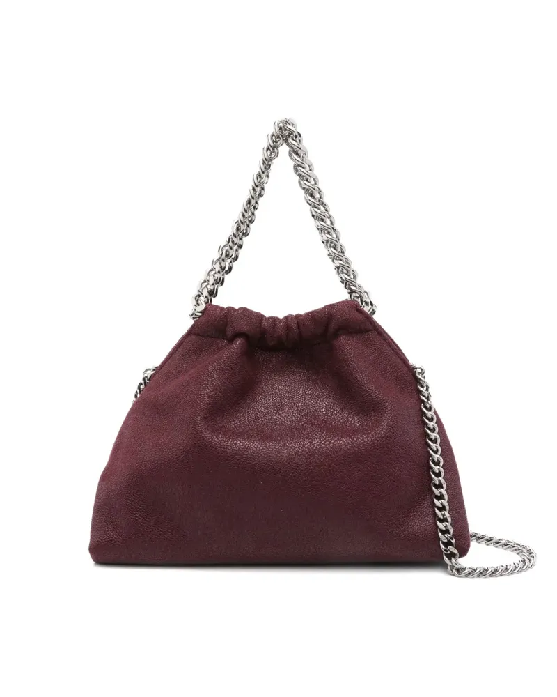 Stella McCartney Mini Falabella Tote Bag mit Kordelzug - Rot Rot