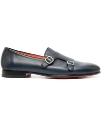 Santoni Klassische Monk-Schuhe Blau