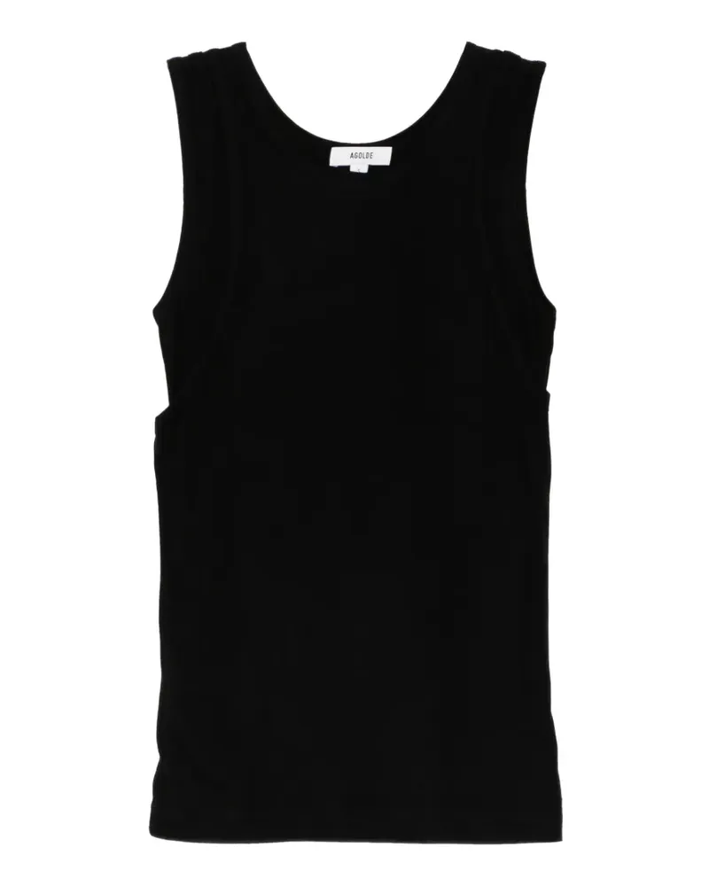 AGOLDE Finch tank top - Schwarz Schwarz