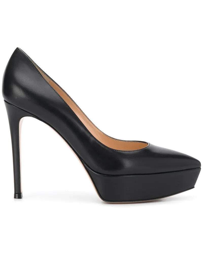 Gianvito Rossi Dasha' Plateau-Pumps - Schwarz Schwarz