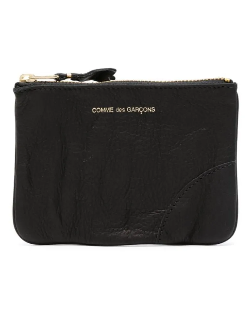 Comme des Garçons Portemonnaie mit Logo-Prägung - Schwarz Schwarz