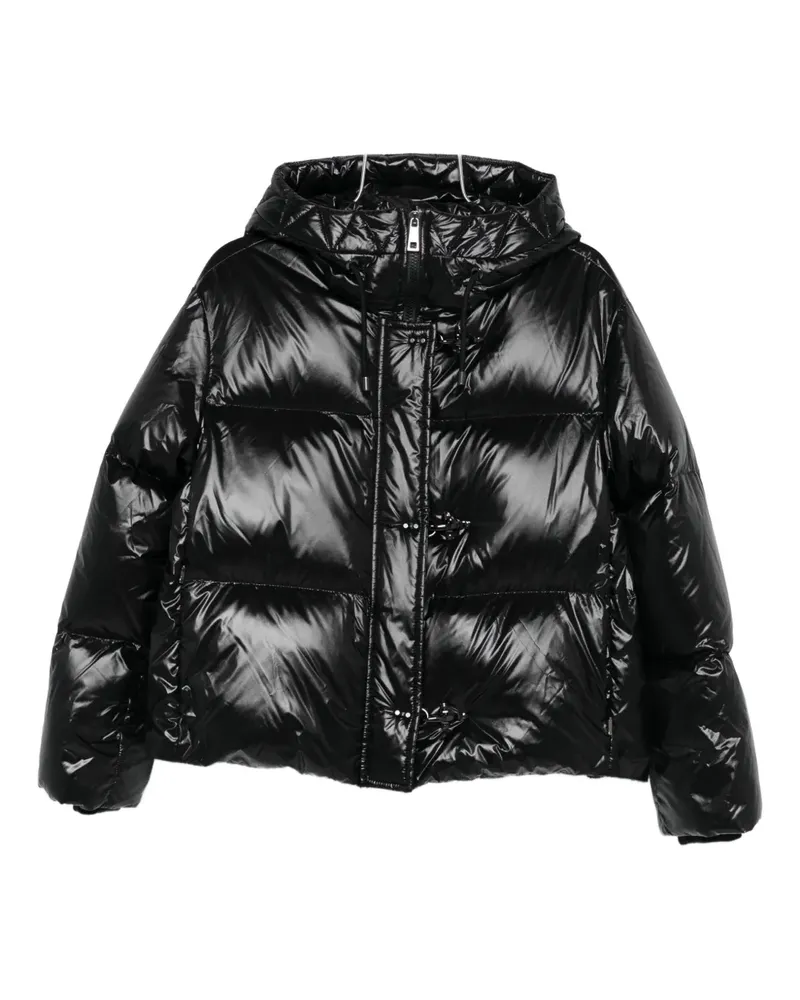 Fay hooded puffer jacket - Schwarz Schwarz
